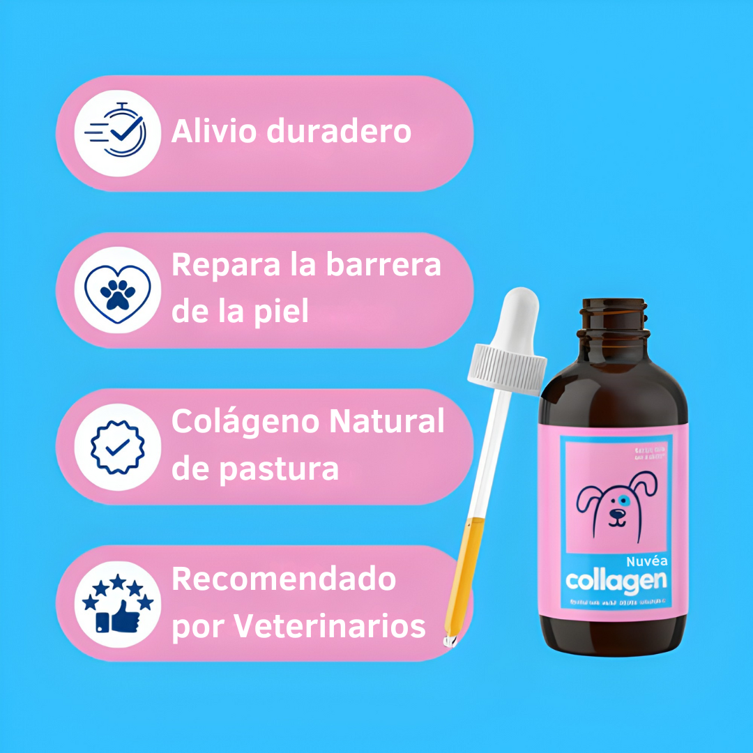 Colágeno NuvéaPets™ para Aliviar la Picazón